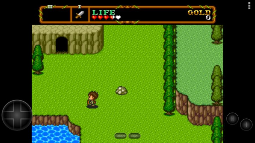 RetroArch running TurboGrafx-16 games on Android