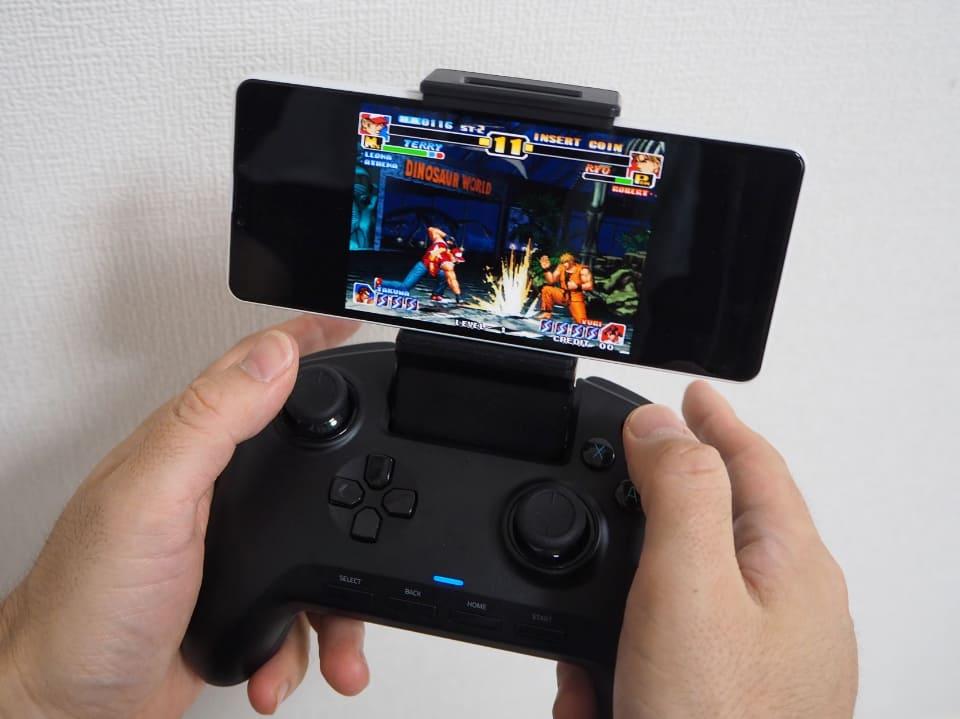 Bluetooth controller used with TurboGrafx-16 Android emulator