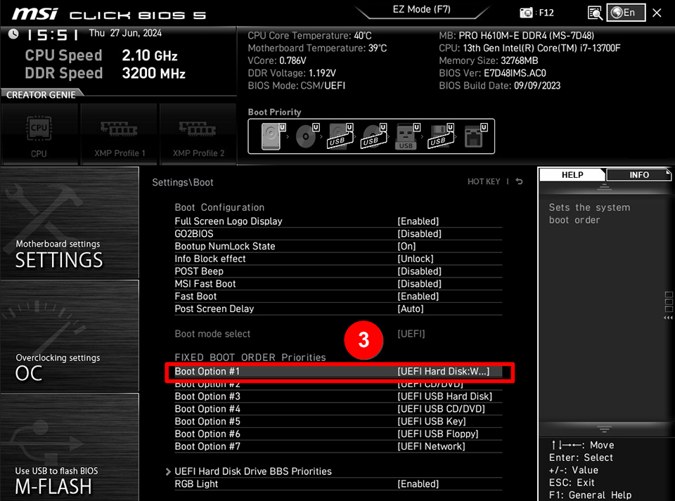 how to instal linux on your pc get into bios